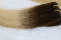 machine made hair weft