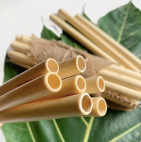 Vietnamese Bamboo drink straw