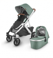 Designed UPPAbaby VISTAS V2 Stroller Emmett/Green Melange