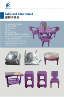 Good quality of table and chair mould in Longrang +86 13757687793 From China