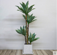 Artificial Landscape Trees Space Decoration Agave