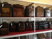 Leather textile products, bags, shoes, wallets, belts, etc.