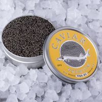 Black sturgeon caviar