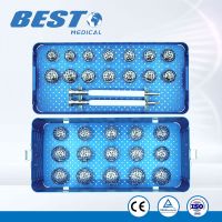 Hemispherical Acetabular Reamer Instrument Set For