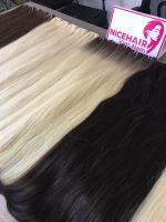 Weft hair extensions