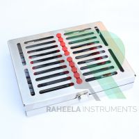 Dental Micro Oral Surgery Instruments Kit 11 Pcs Black Coated From Pakistan