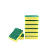 Yellow Green Sponge Pad Powerful Kitchen
