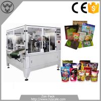 Multi function Multihead Weigher Pet Food Grain Peanut Dry Fruits Zipper Pouch Bag Rotary Packaging Machine From China