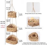 3 Tier Fruit Basket Water Hyacinth