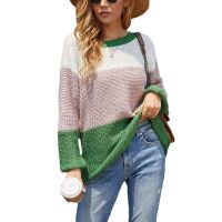Custom OEM Winter Ladies Knitted Pullovers