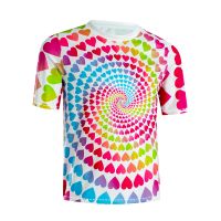 Wholesale 2022 Summer Women&amp;apos;s T-shirts mid long T shirt/ tie dyeing T shirt/ short sleeve t-shi