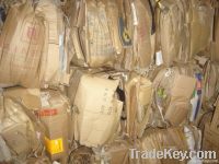 Sell occ paper scrap, cardboard baled