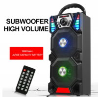 Portable wireless Bluetooth speaker waterproof outdoor party high power dynamic music subwoofer stereo dual audio computer speaker From China