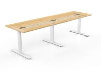 Height Adjustable L Shaped Standing Desk 180Â°