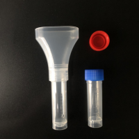 Saliva antigen test kit DNA sample collector kit sampling Tube Funnel viral sample Tube VTM PCR test
