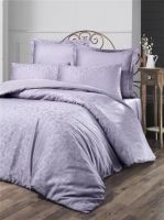 Cotton Satin Jacquard Duvet Cover And Comforter Sets