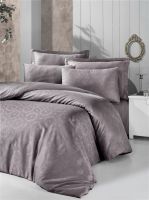 Cotton Satin Jacquard Duvet Cover and Comforter Sets