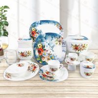 Nordic simple glass tableware set can be over microwave oven because of professional so you rest assured From China