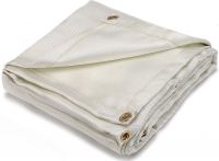 Silicone PU Acrylic Vermiculite Coated Fiberglass Silica Welding Fire Blanket and Roll Goods Heat Treated Heat Cleaned Glass Fiber Welding Blanket