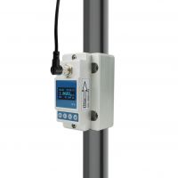small flowrate clamp-on ultrasonic flow meter