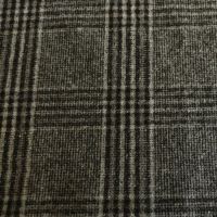 fashion harris check plaid Melton wool fabric Yarn dyed 640GSM for garment