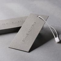 Embossing Hang Tags