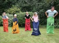 Garden Sack Race