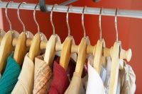 Hanger Spacers For Organizing Apparel