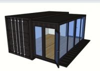 Residential Expandable Shipping Container House 20HC Heat Insulation