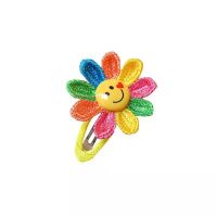 Cute Little Girl Sunflower Hair Clips