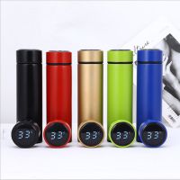 500ml/17oz 304 Perfect For Hot and Cold Drinks Smart Vacuum Insulated Stainless Steel Water Bottle with LED Temperature Display From China