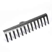 KSEIBI Garden Straight Steel Leaf Rake Hand Leaf Rake Garden Tools From UK