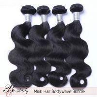 unprocessed human hair 10A bundle Bodywave