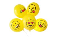 Custom Emoji Print Latex Balloon