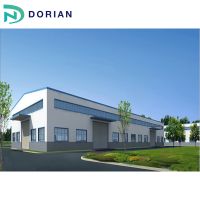 Prefabricated steel warehouse building steel structure workshop construction materials From China