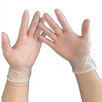touch screen microtouch pvc vinyl safety gloves From China