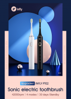 Infly PT02 USB rechargeable IPX7 Sonic Electric Toothbrush From China