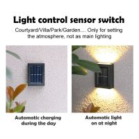 Smart Solar LED Outdoor Light Waterproof Garden Decor Lamps for Balcony Courtyard Street Wall Light Garden Outdoor Lamp From China