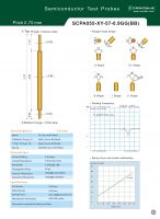 Electronic Test Probe Pogo Pin SCPA055