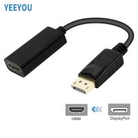 Displayport Male To Hdmi Male Cable Adapter Converter Dp To Hdmi 4k For Pc Laptop Hd Projector From USA