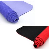 Custom Print Wholesale Eco Friendly Personalized Logo Recycled TPE Yoga Mat with Logo