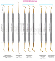 Dental Filling Instruments (Gold Pointed