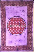 Quality and Sell Cotton Celtic Pink Red Tye Dye Knot Print Tapestry From South Africa