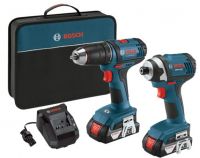 Bosch 18V Li-Ion Drill Driver and Impact Driver Combo Kit From Italy