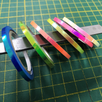 3mm Holographic Nail Art Strip Tape From Taiwan