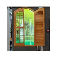 High Quality Interior Basswood Finish Shutters