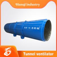 Tunnel construction blower fan