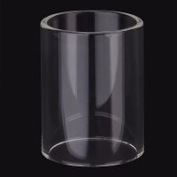 Large Diameter Clear Fused Thick Wall Silica Glass Tube Quartz