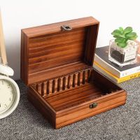 Hot Sale Wooden Cigar Display Box Lacquered Pine Wood Cigar Display Box