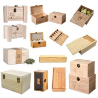 Factory Wholesale Wooden Teabag Packaging Box Customized Wood Tea Storage Box